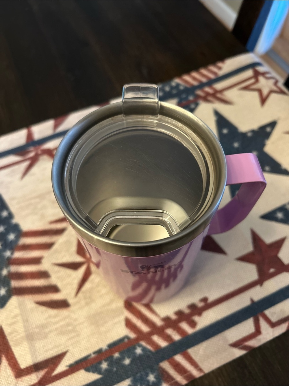 Stanley Lilac Camp Travel Mug with Handle - Picture 2 of 5